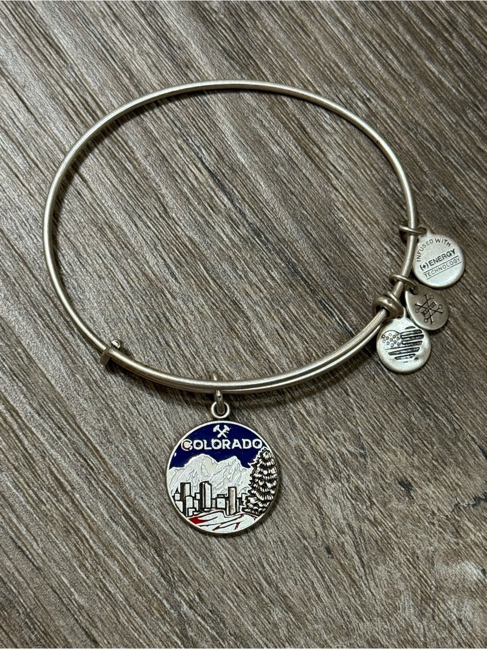 Alex and Ani Colorado, “The Continental State” Adjustable Bangle